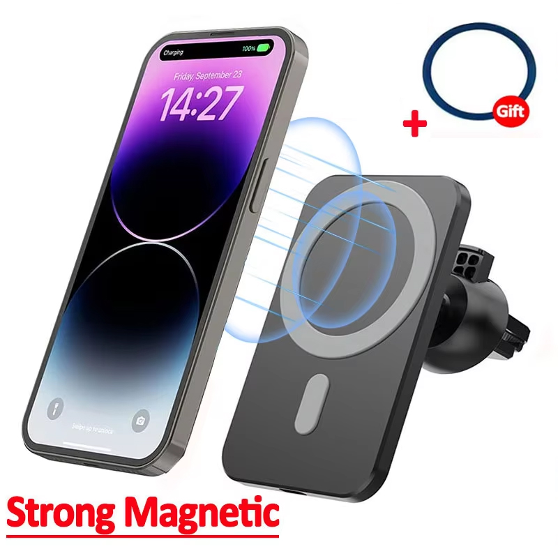 Car Accessories Xiaomi - Cargador Magnético Inalámbrico para Coche con