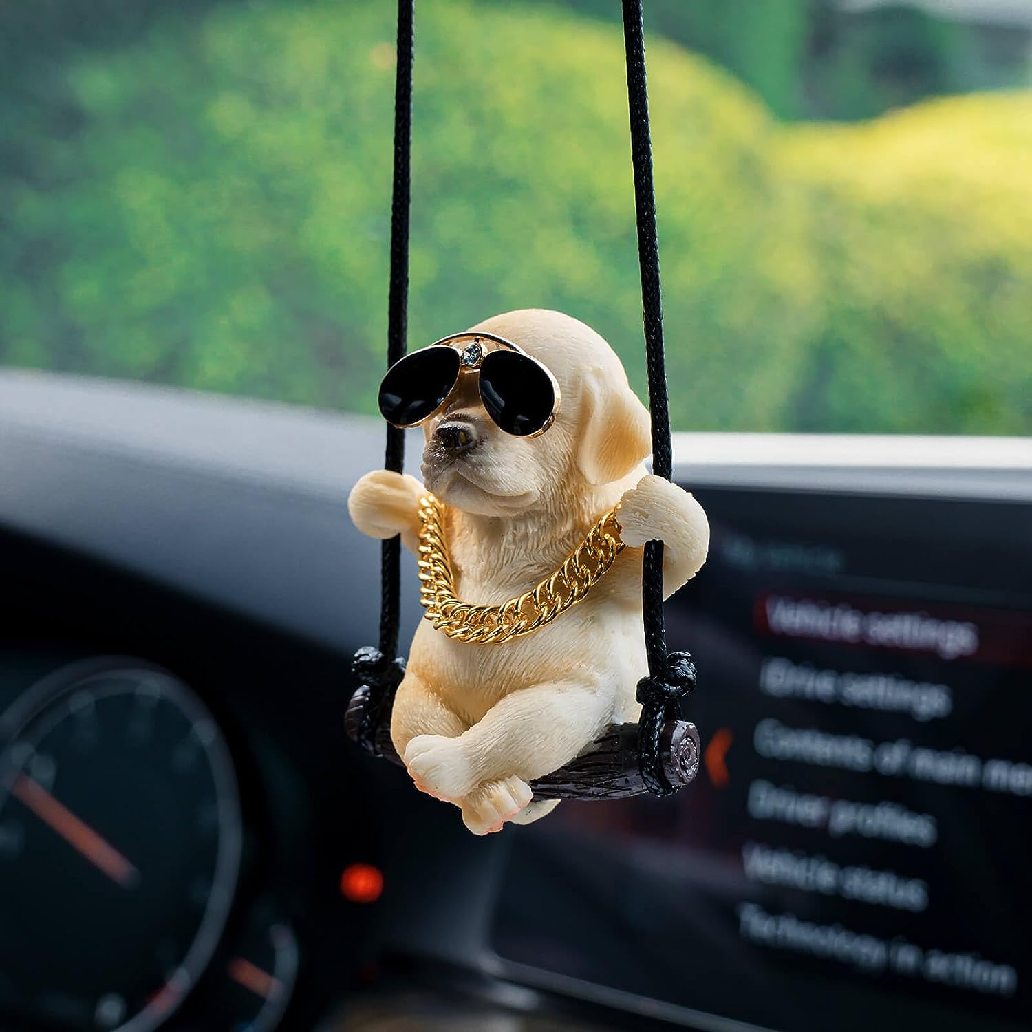 Car Accessories Mirror Hanging - Labrador Retriever Accesorios colgantes para espejo