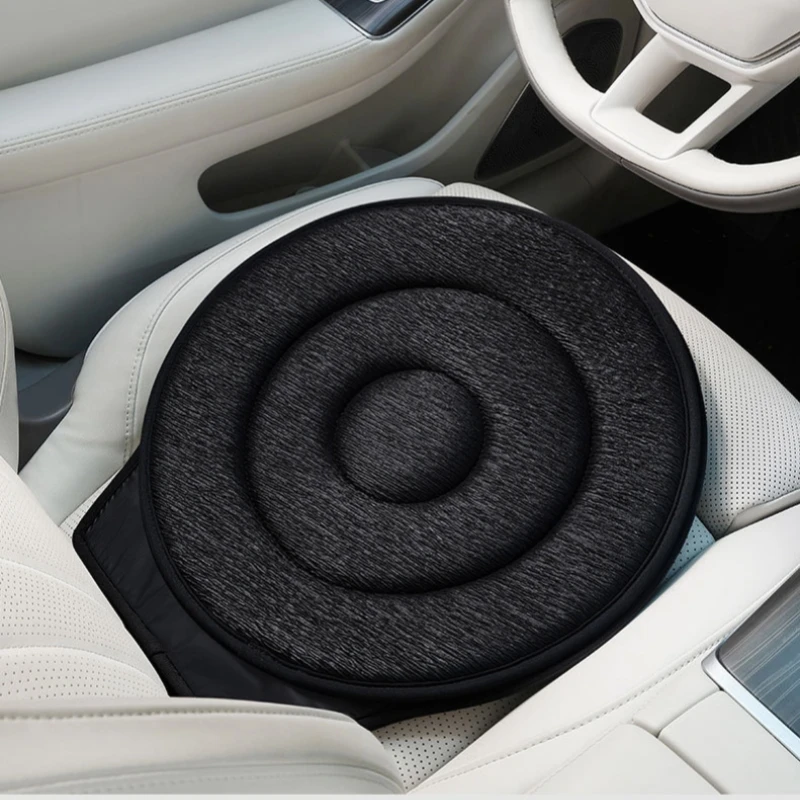 Car Seat Cushion Memory Foam - Cojín de asiento giratorio de 360