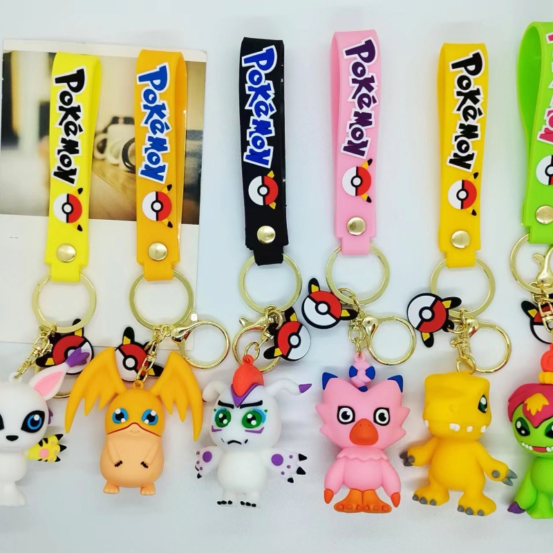 Car Accessories In Japan - Llavero Digimon, Llavero con Modelo 3D,