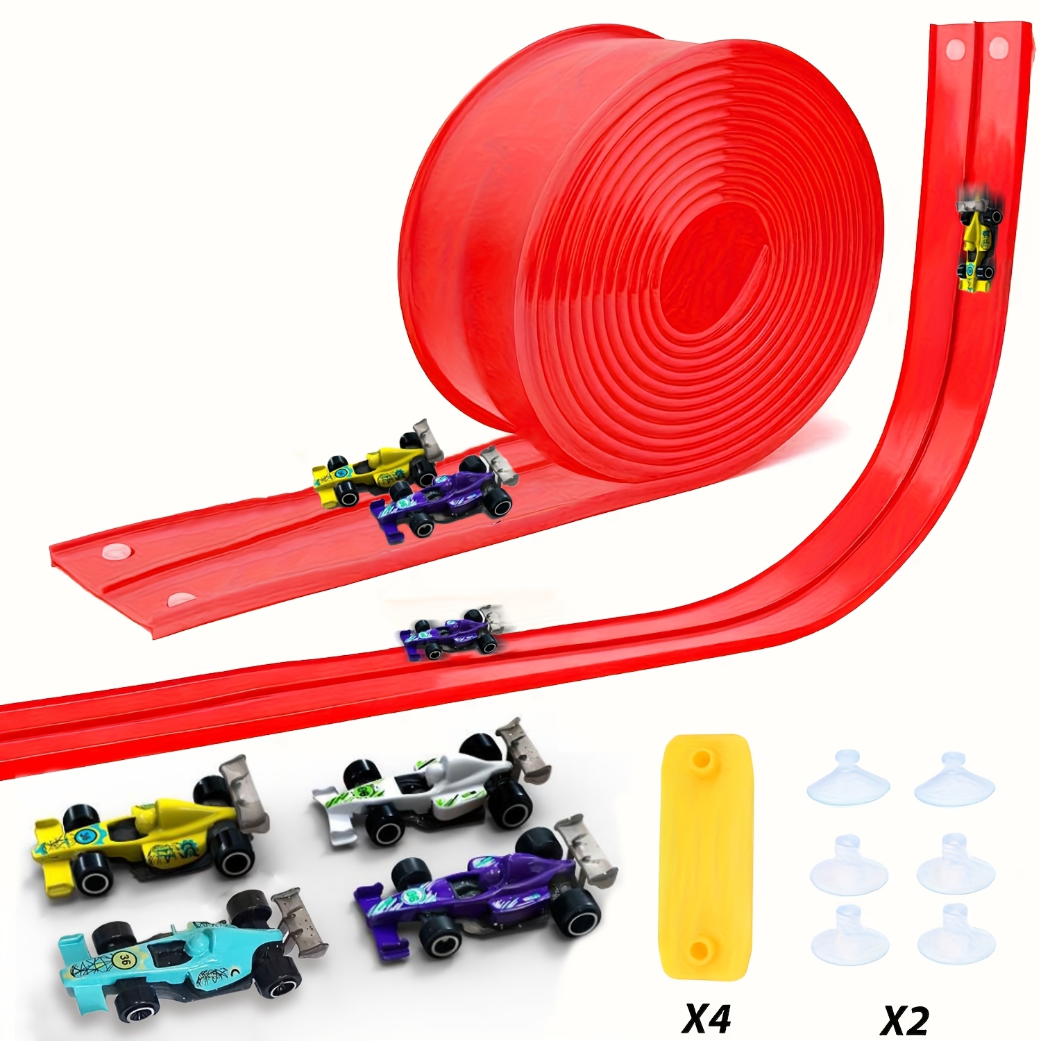 Pista de Carreras Flexible y C - Car Accessories For Boys reseña y precio
