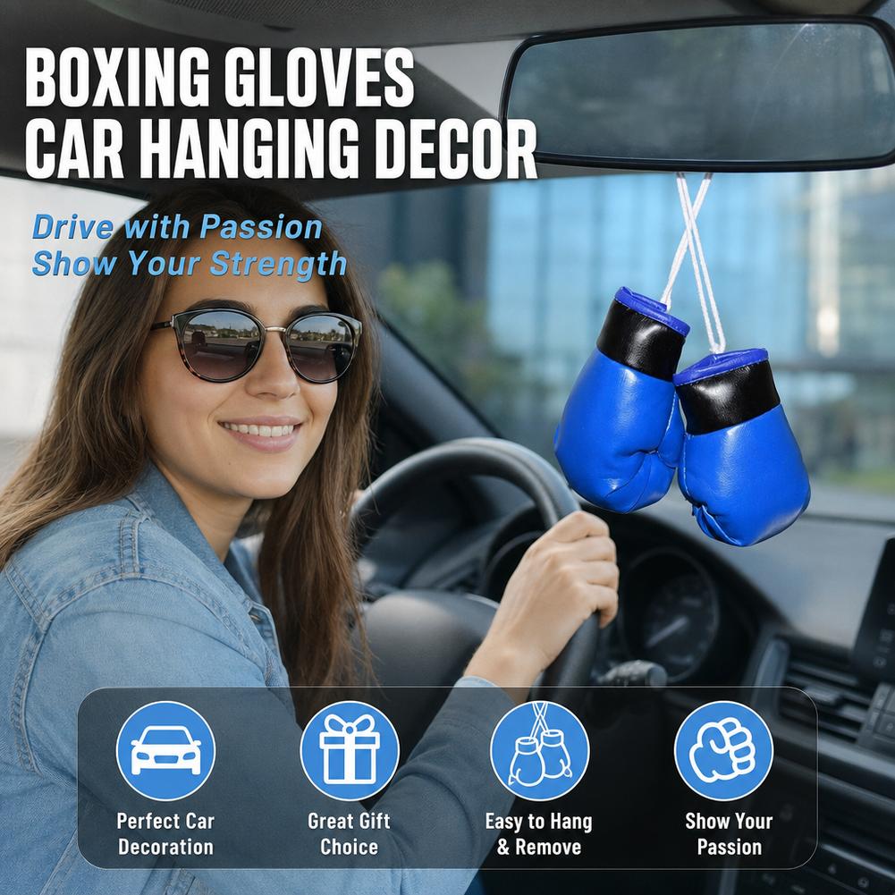 Mini Guantes de Boxeo, Adorno  - Car Accessories Mirror Hanging reseña y precio