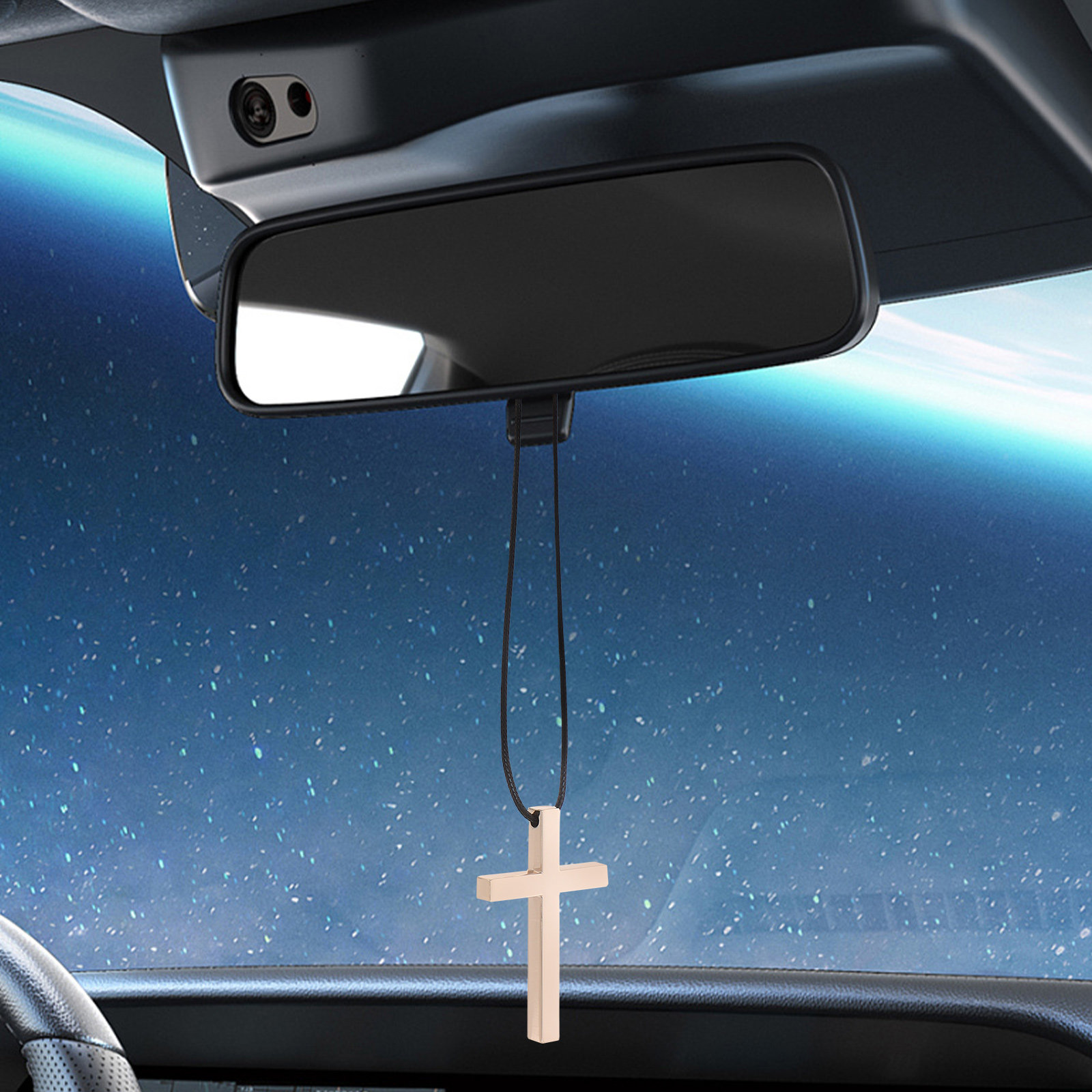 Adorno para el Interior del Au - Car Accessories Mirror Hanging reseña y precio