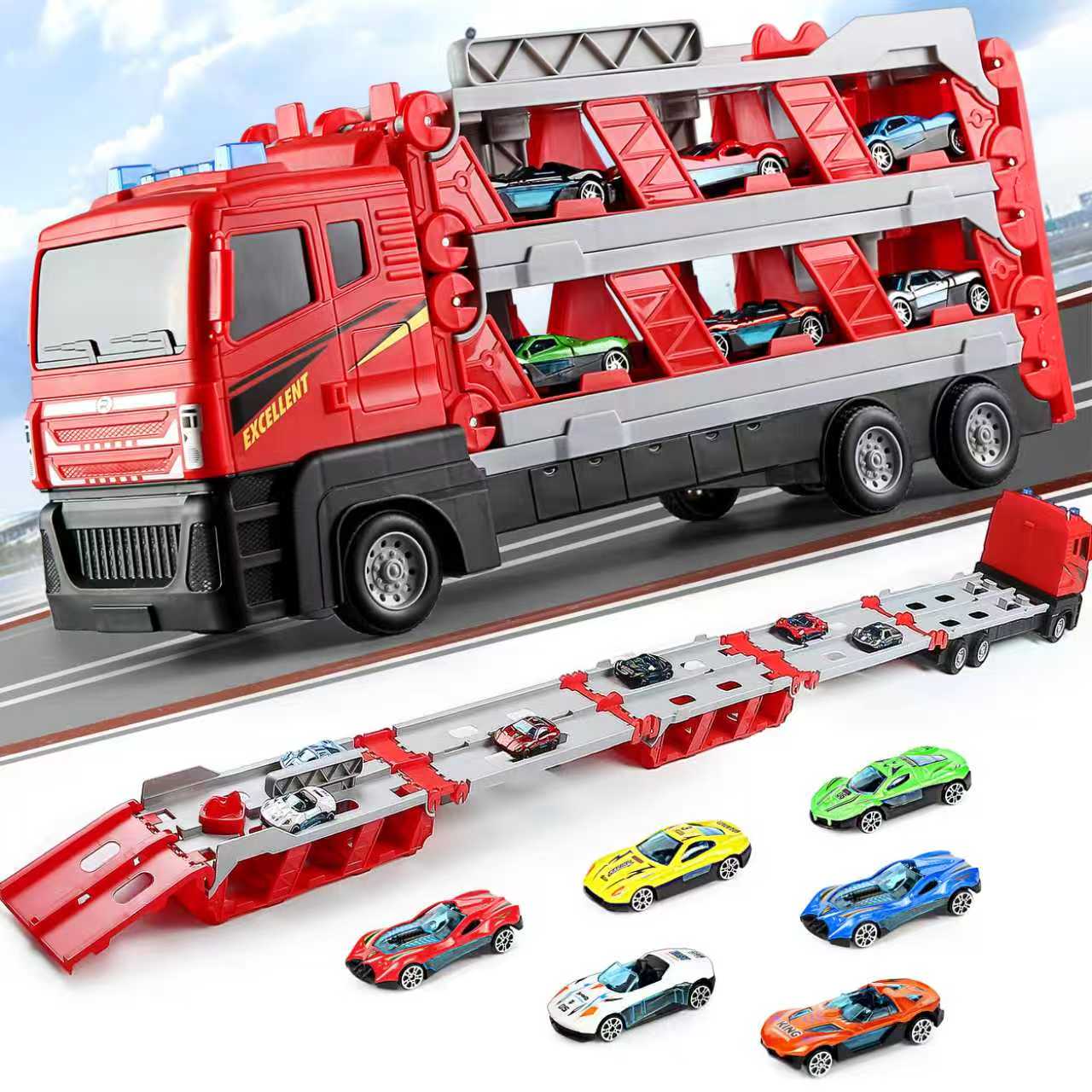Camión de Juguete Plegable par - Car Accessories For Boys reseña y precio