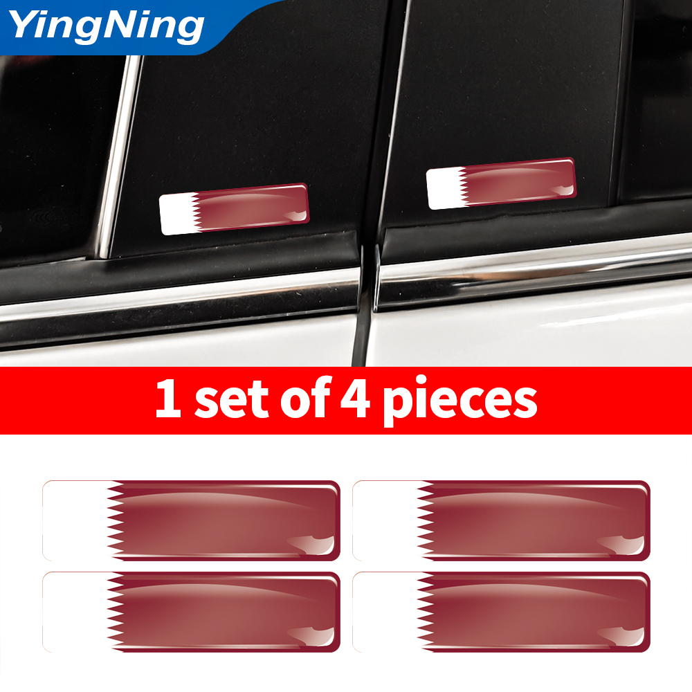 4 pegatinas de vinilo epoxi 3D - Qatar Car Accessories reseña y precio