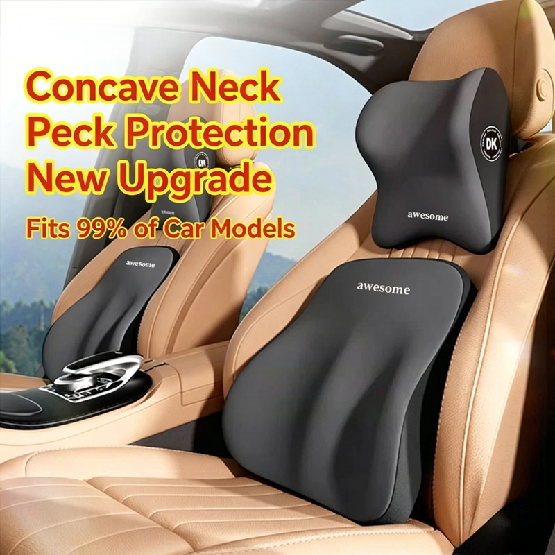 Juego de Almohada Cervical y S - Car Seat Cushion Memory Foam reseña y precio