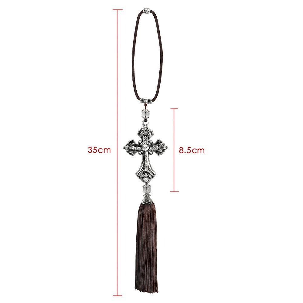 Colgante de coche con cruz de  - Car Accessories Mirror Hanging reseña y precio