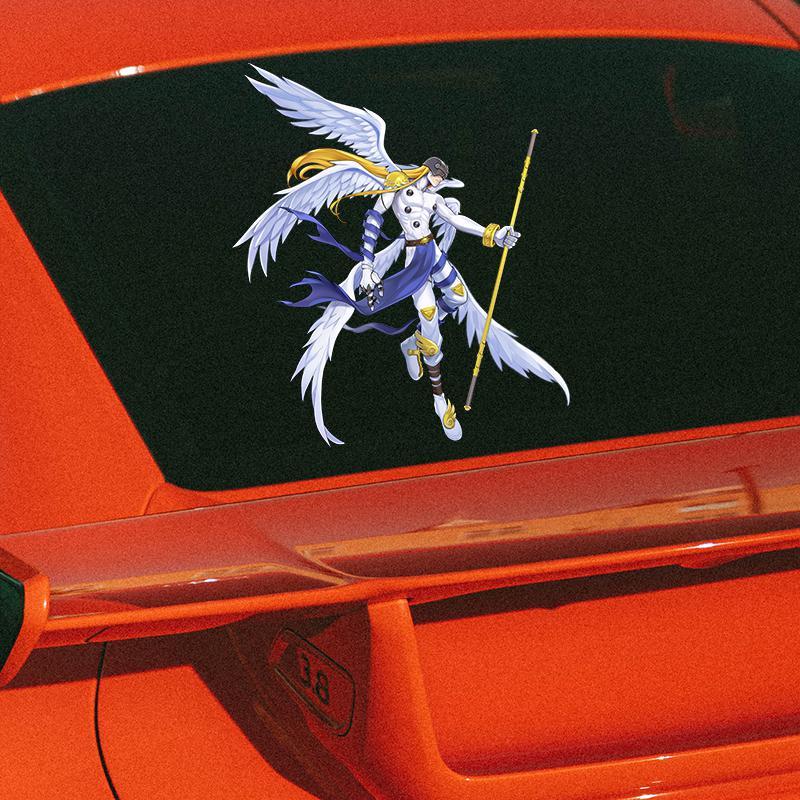 Pegatina para coche Digimon, b - Car Accessories In Japan reseña y precio