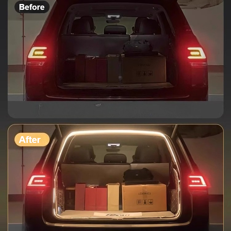 Luz ambiental para maletero tr - Car Accessories Xiaomi reseña y precio