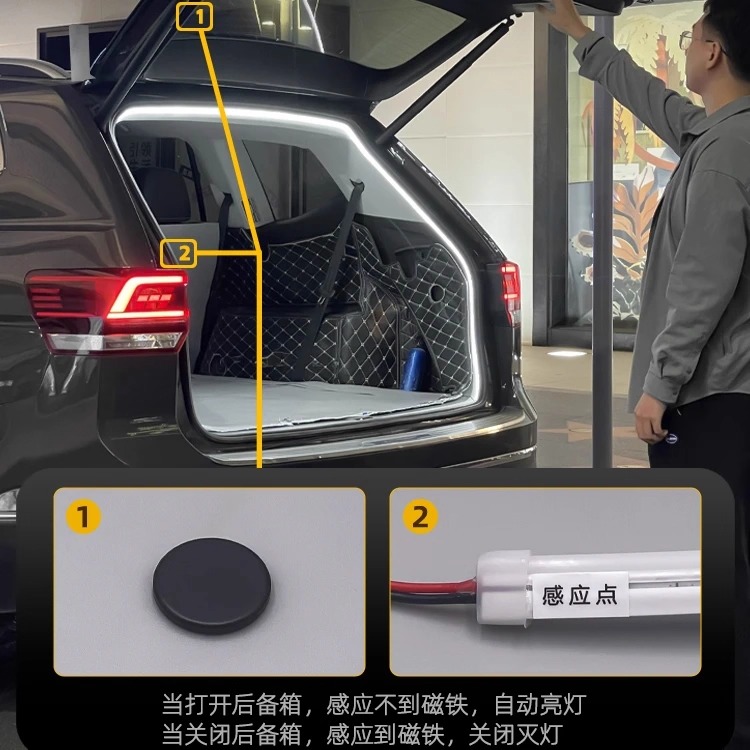 Luz ambiental para maletero tr - Car Accessories Xiaomi reseña y precio