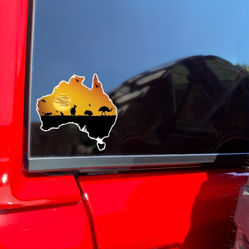 Pegatinas de vinilo con siluet - Car Accessories Australia reseña y precio