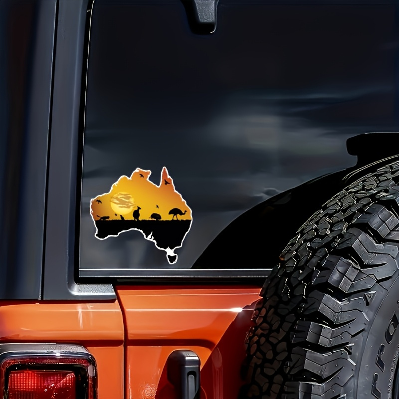 Pegatinas de vinilo con siluet - Car Accessories Australia reseña y precio