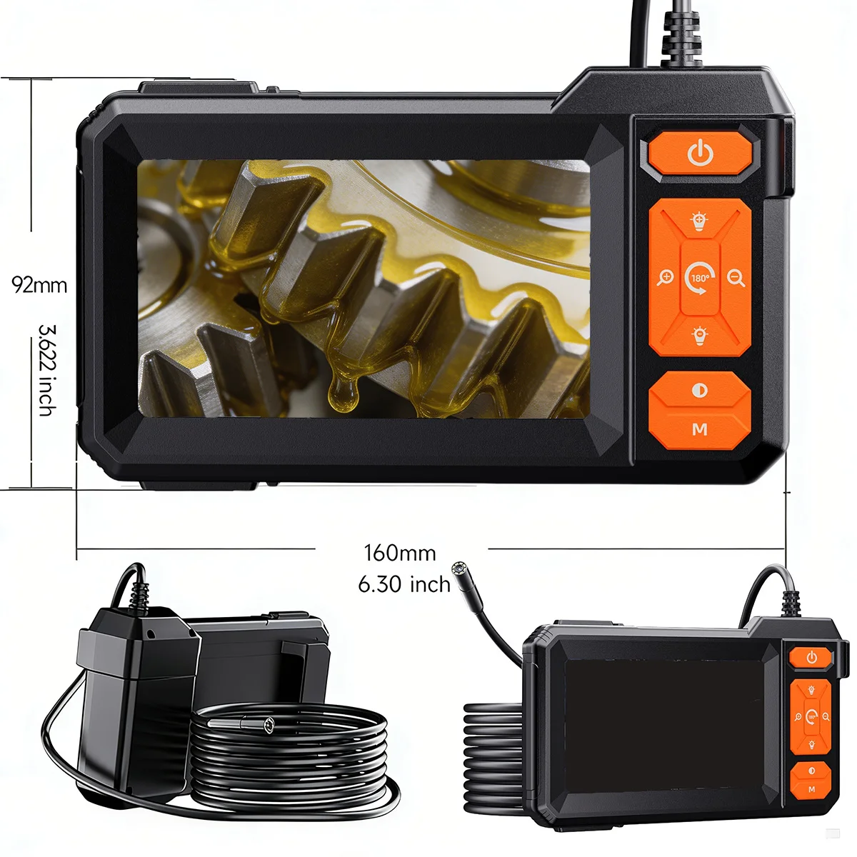 Cámara Endoscópica 1080P de 8m - Car Accessories Mirror Hanging reseña y precio