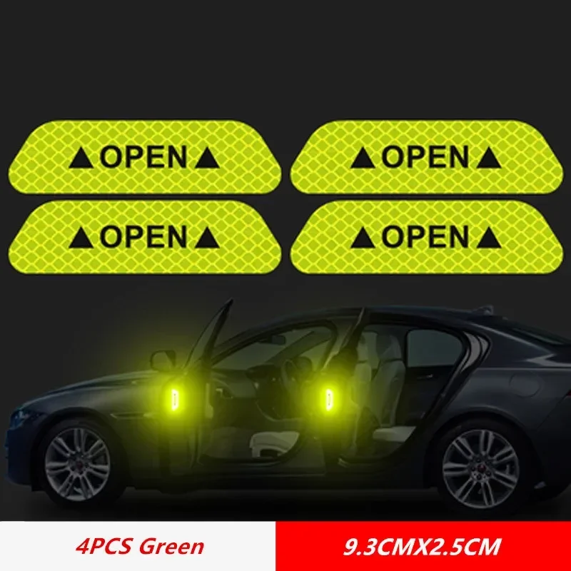 4 pegatinas reflectantes para  - Car Accessories Quick Delivery reseña y precio
